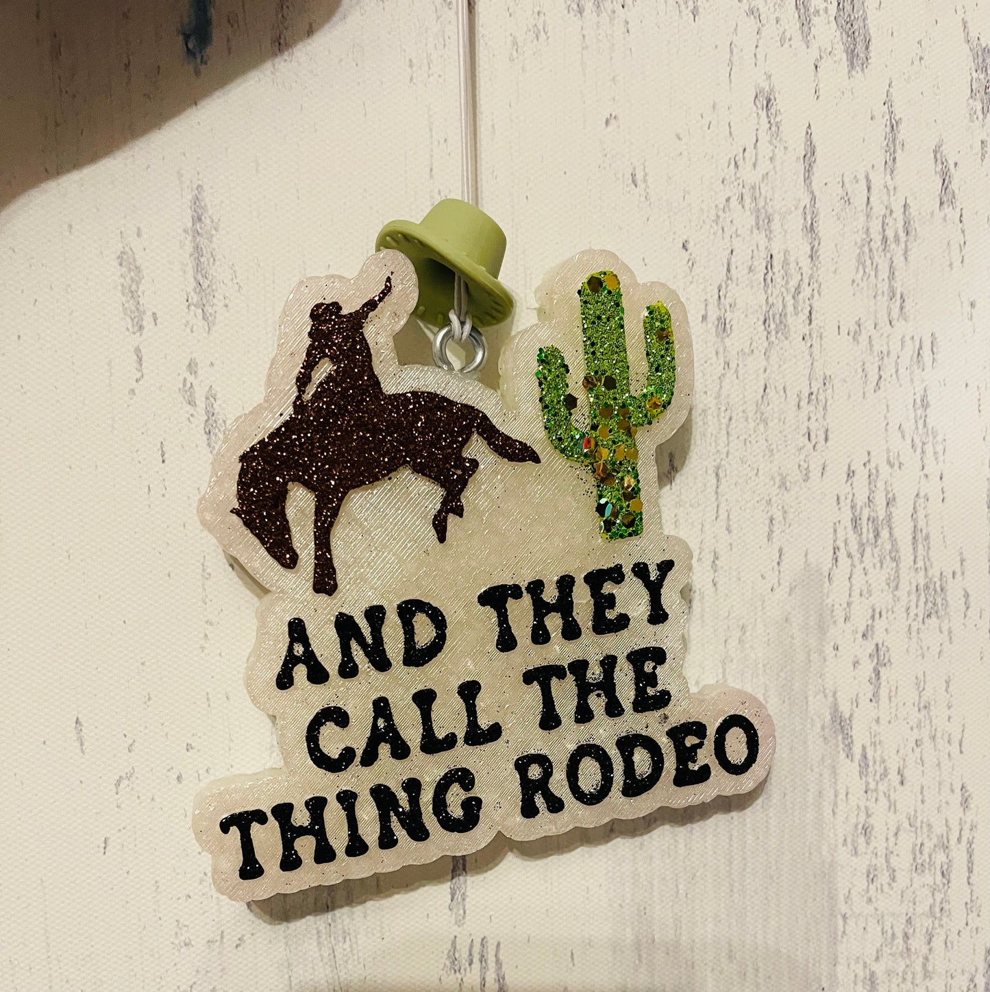 They call the thing rodeo car freshie