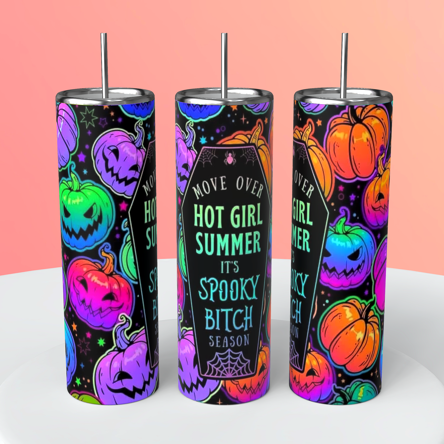 Hot girl,spooky season tumbler