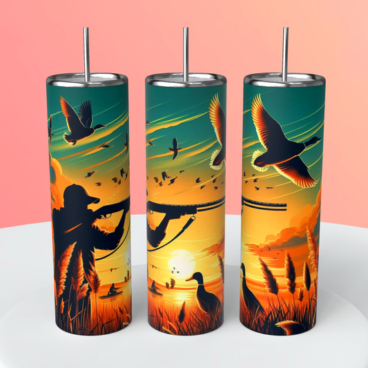 Hunting duck tumbler