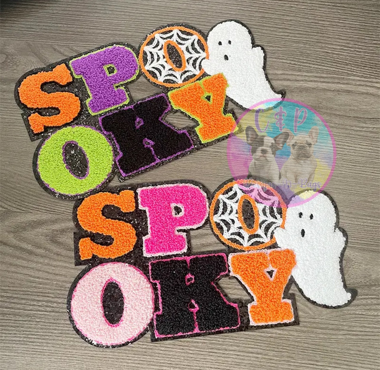Halloween Chenille Patches