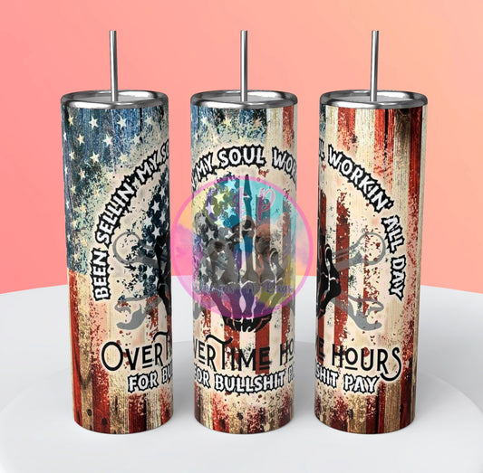 Overtime Hours Tumbler