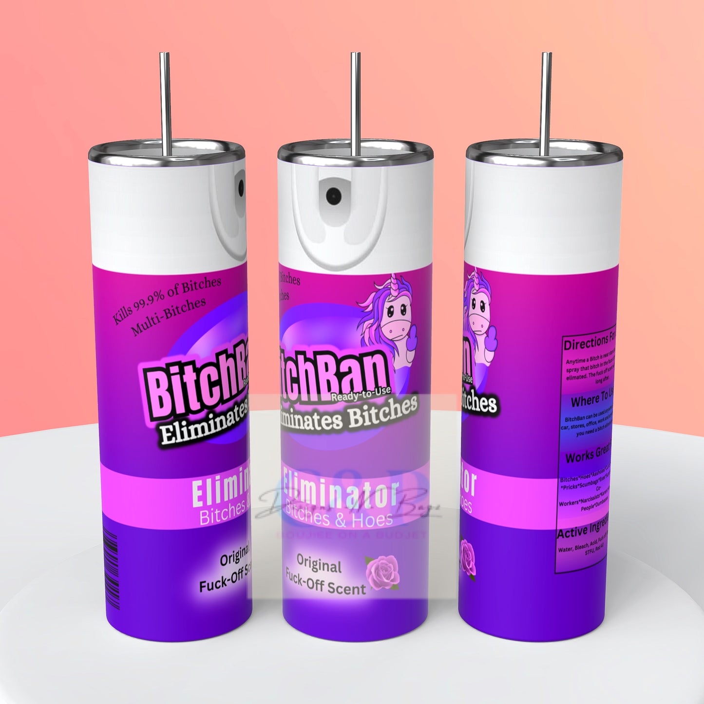 B ban tumbler