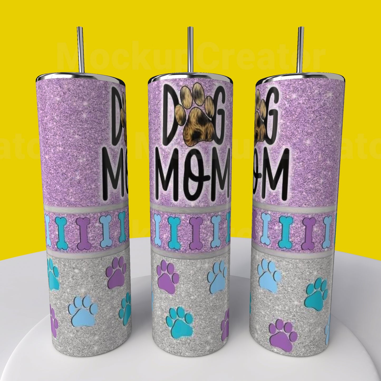 Dog mama tumbler