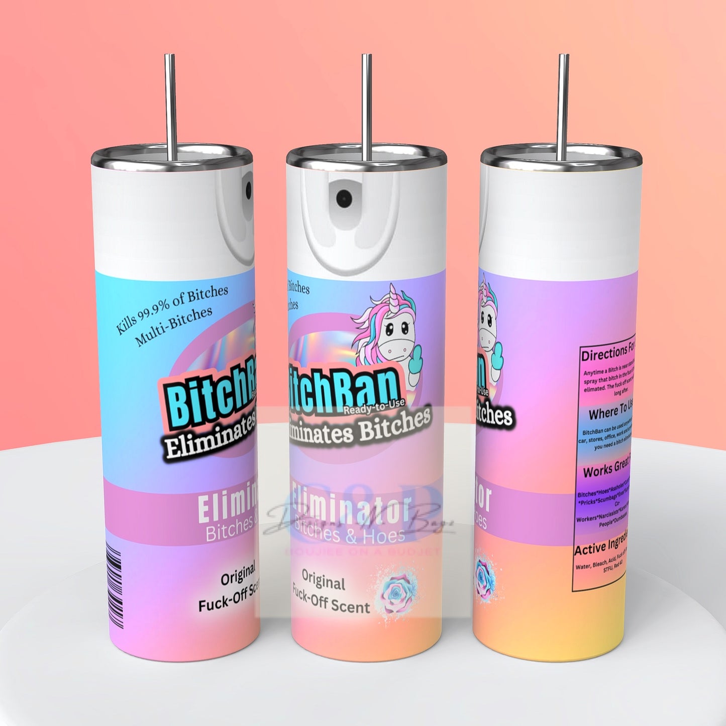 B ban tumbler