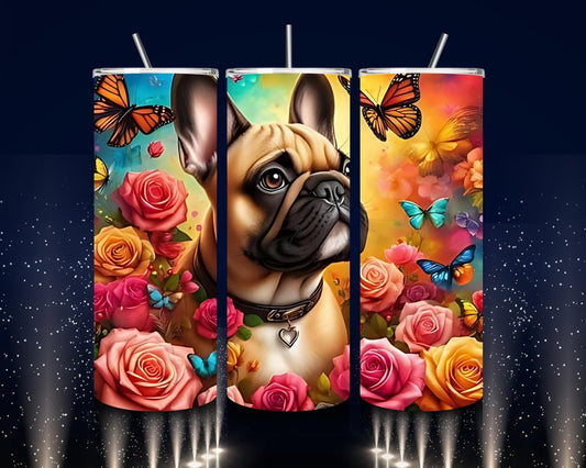 Frenchie tumbler