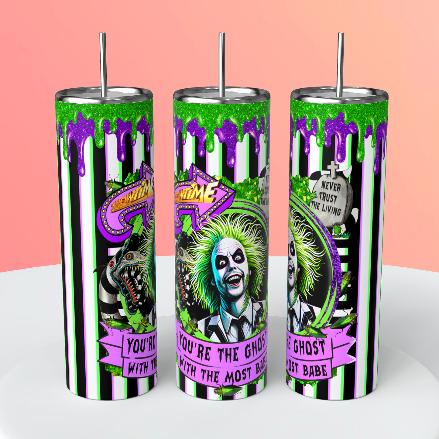 Bettle Juice tumbler