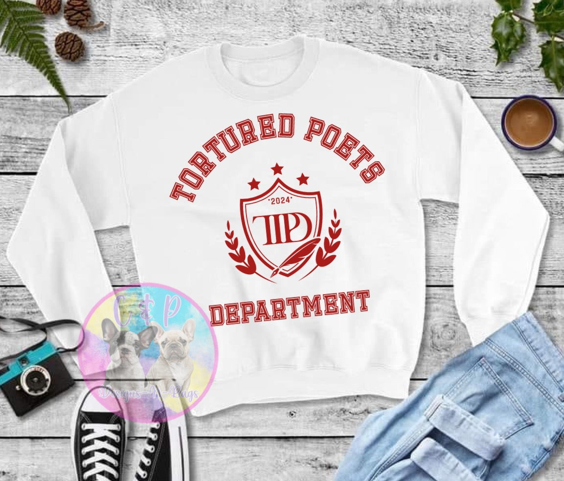 Tortured Poets T shirt or Crew