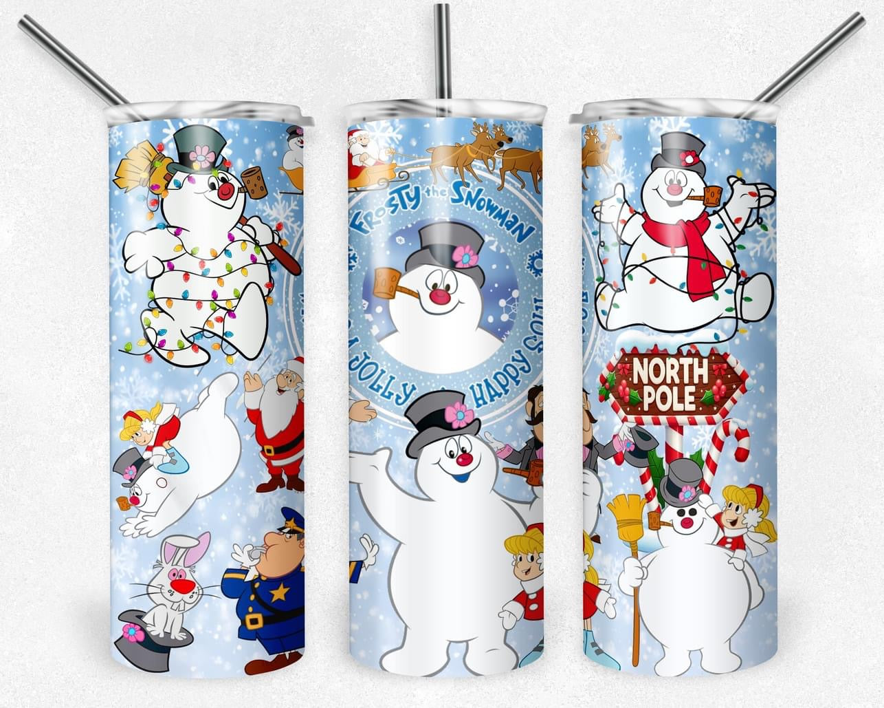 Christmas movie Designs tumbler