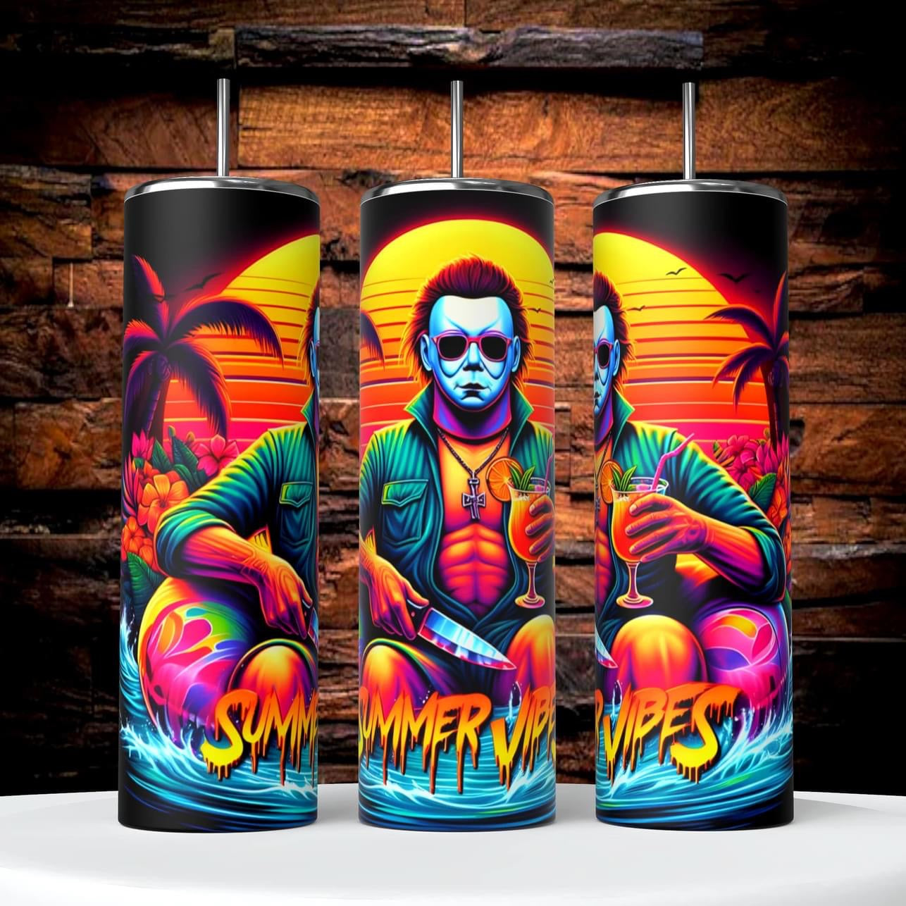 Summer vibes tumbler