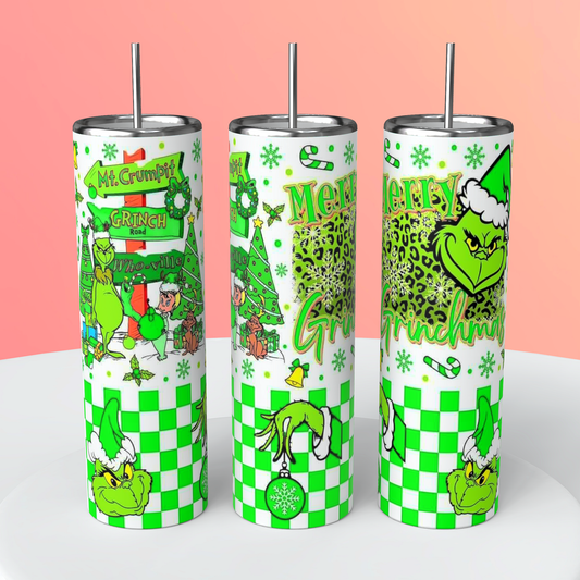 Merry Grinchmas tumbler
