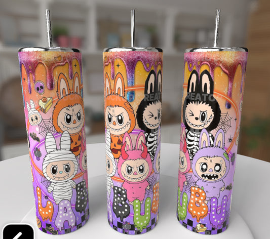 Labub halloween tumbler