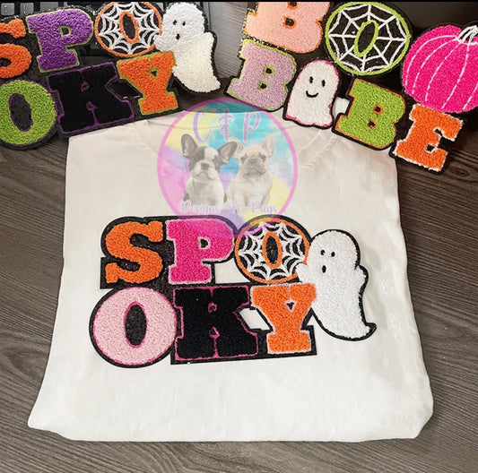 Halloween Chenille Patches