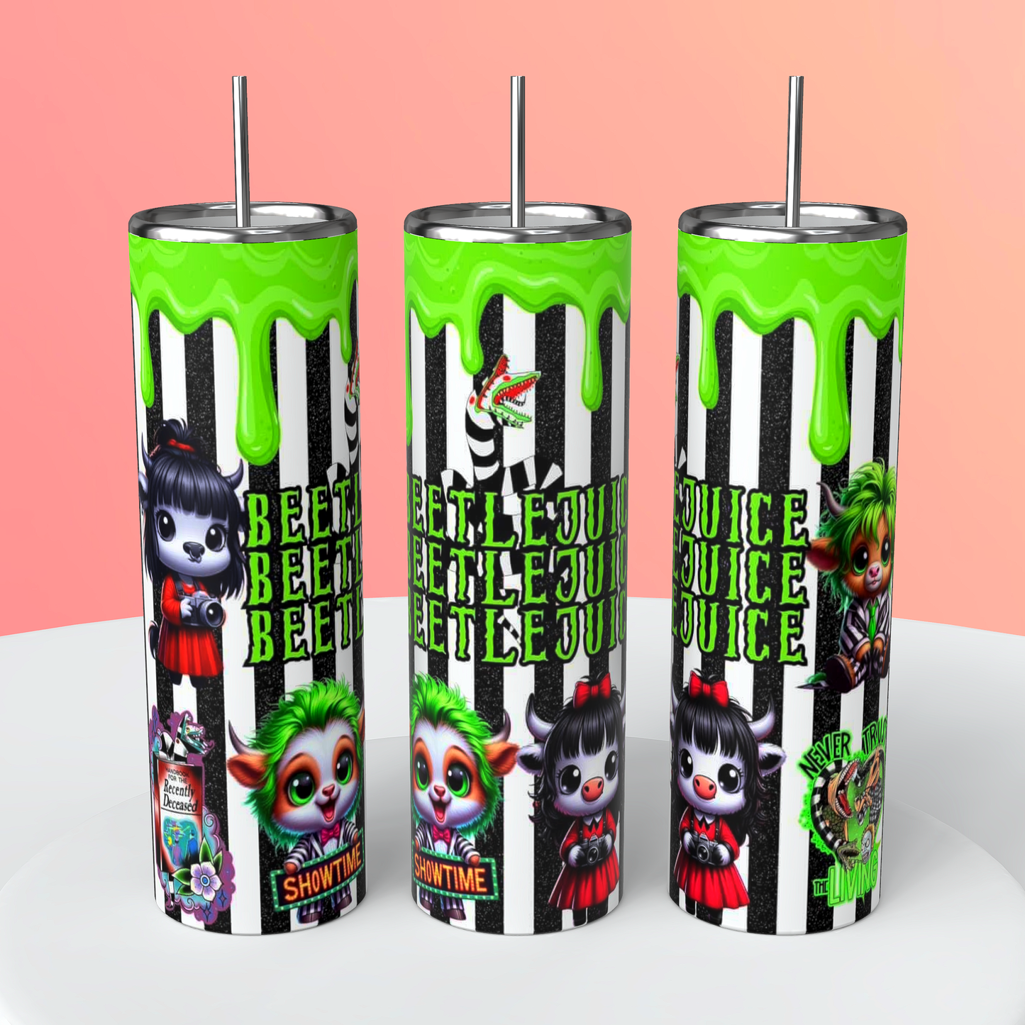 Bettle Juice tumbler