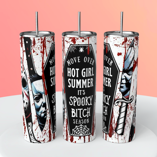Move over hot girl summer horror tumbler