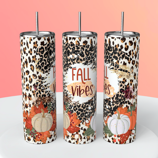 Fall vibes tumbler