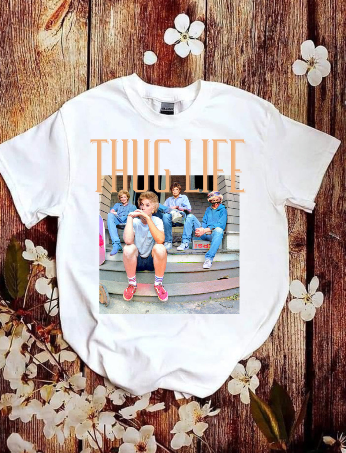 Thug Life Golde T-Shirts