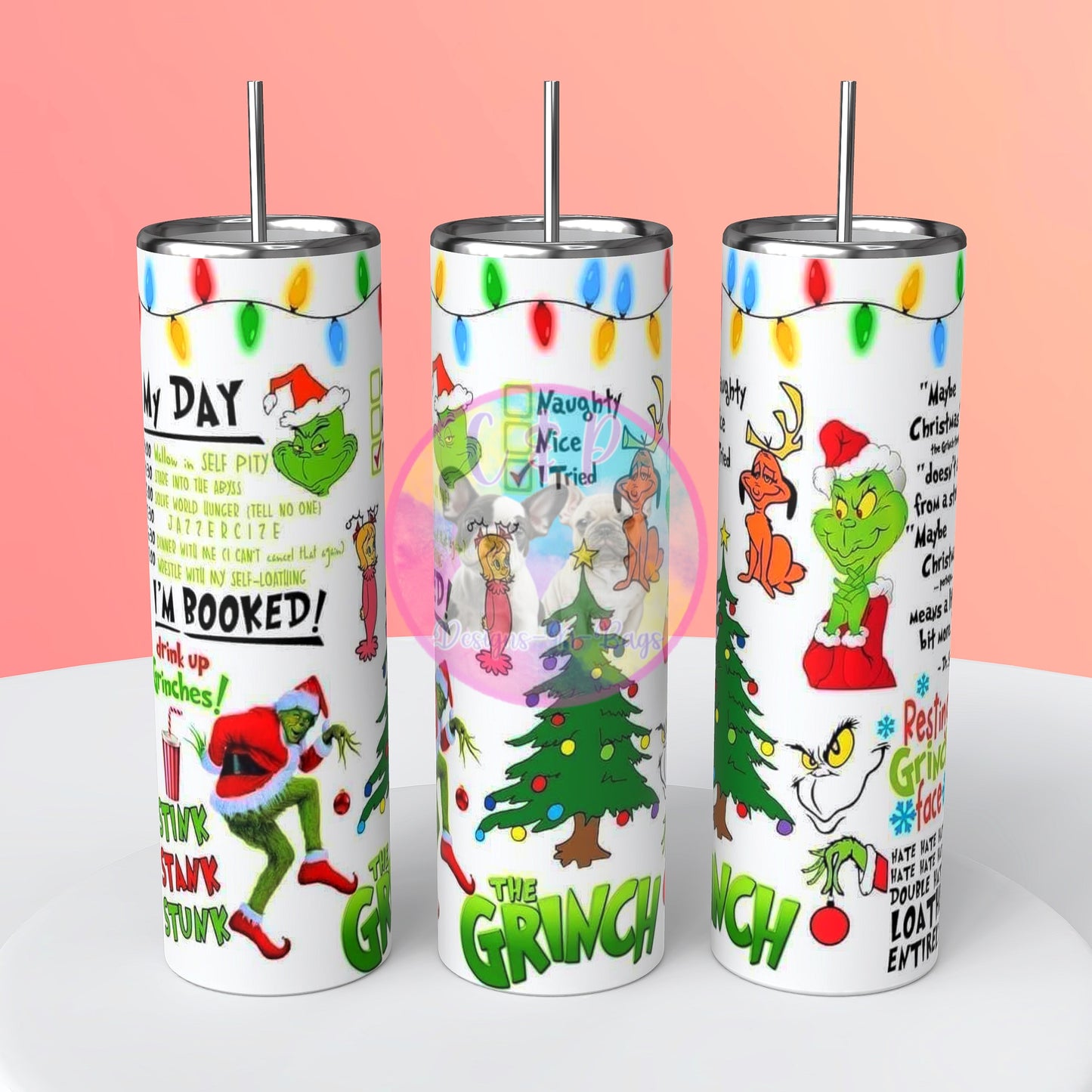 Grinchmas tumbler