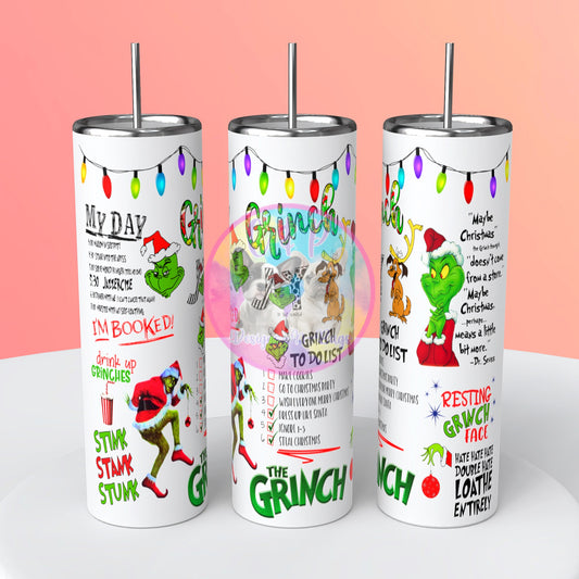 Grinchmas tumbler