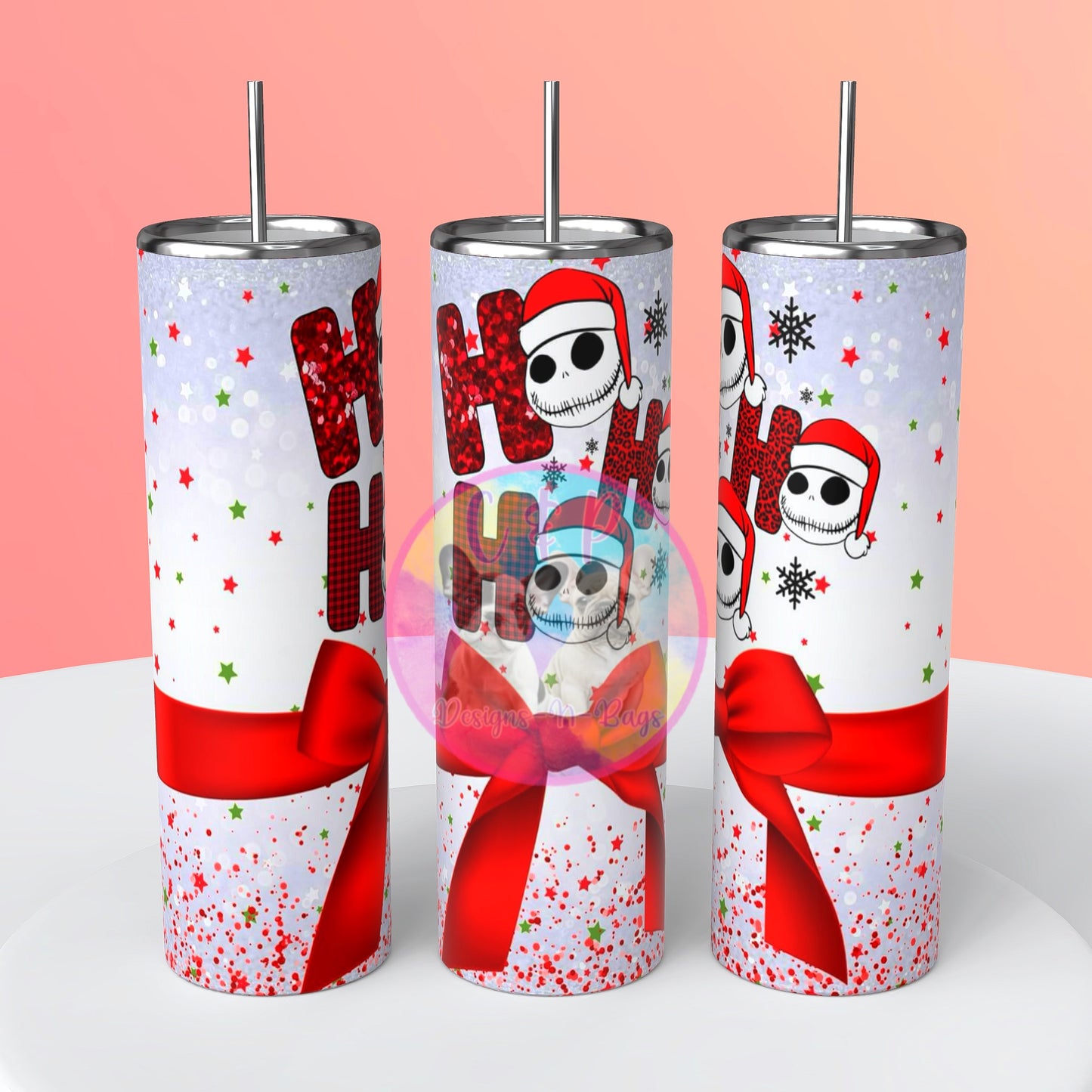 Christmas designs tumbler
