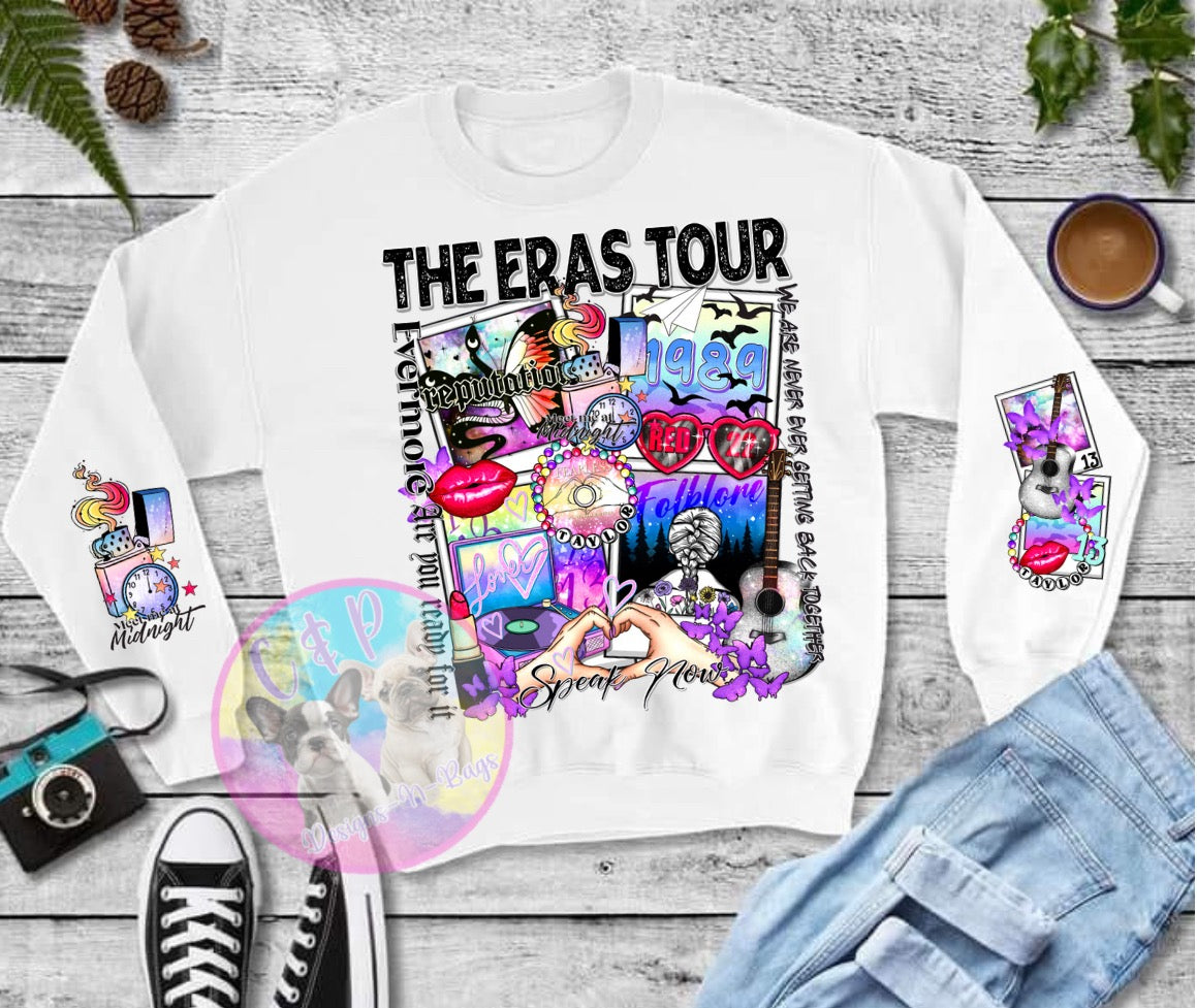 Eras T shirt or Crew
