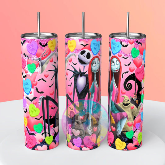 Nightmare valentines Tumbler