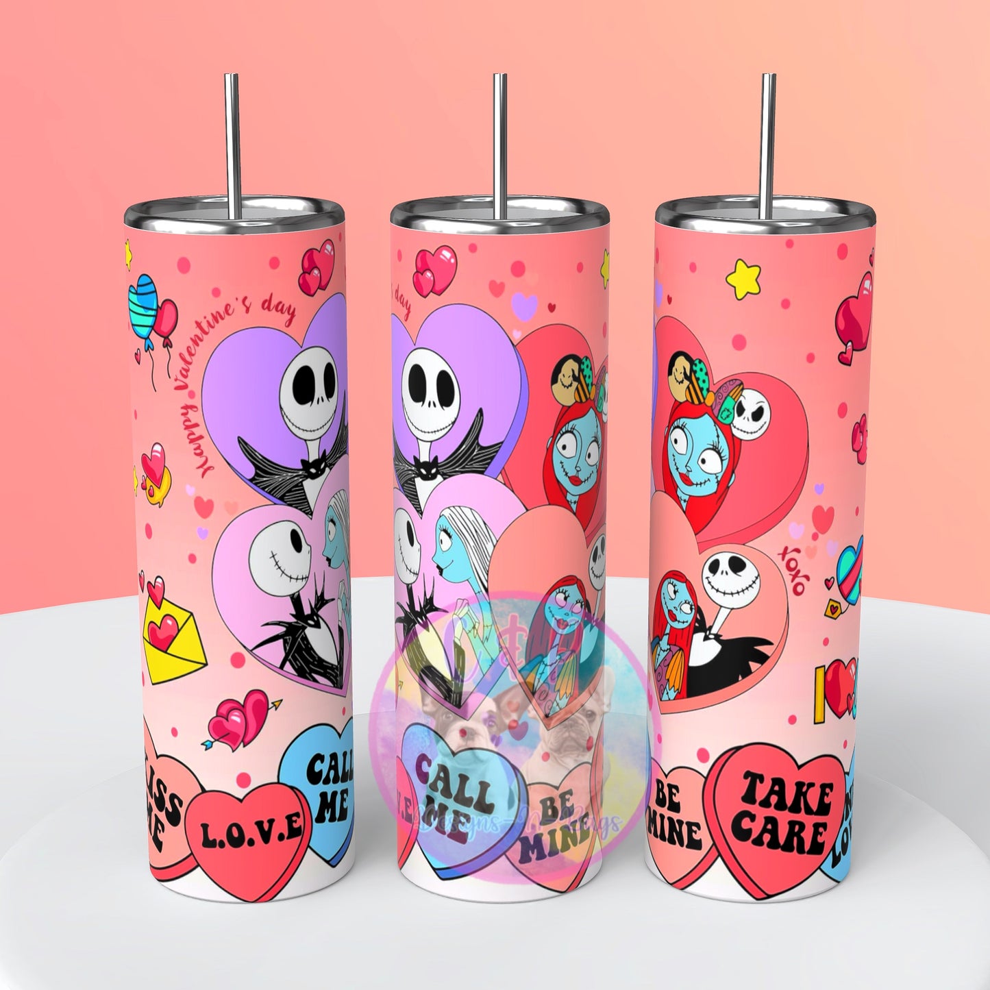 Nightmare valentines Tumbler