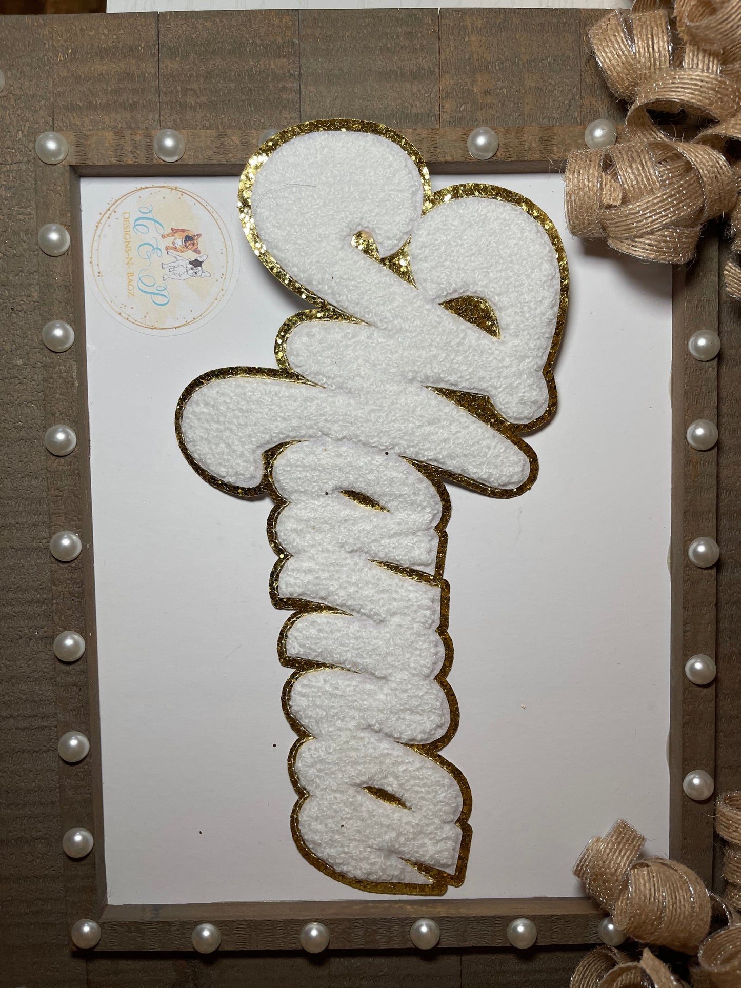 Chenille pre order Patches