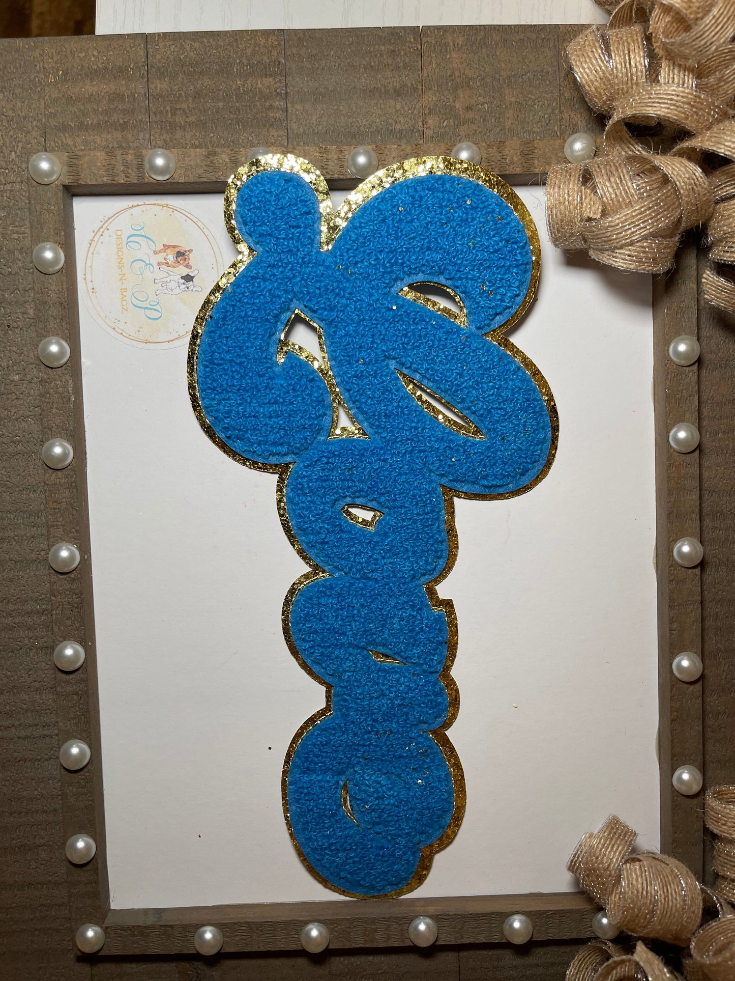 Chenille pre order Patches
