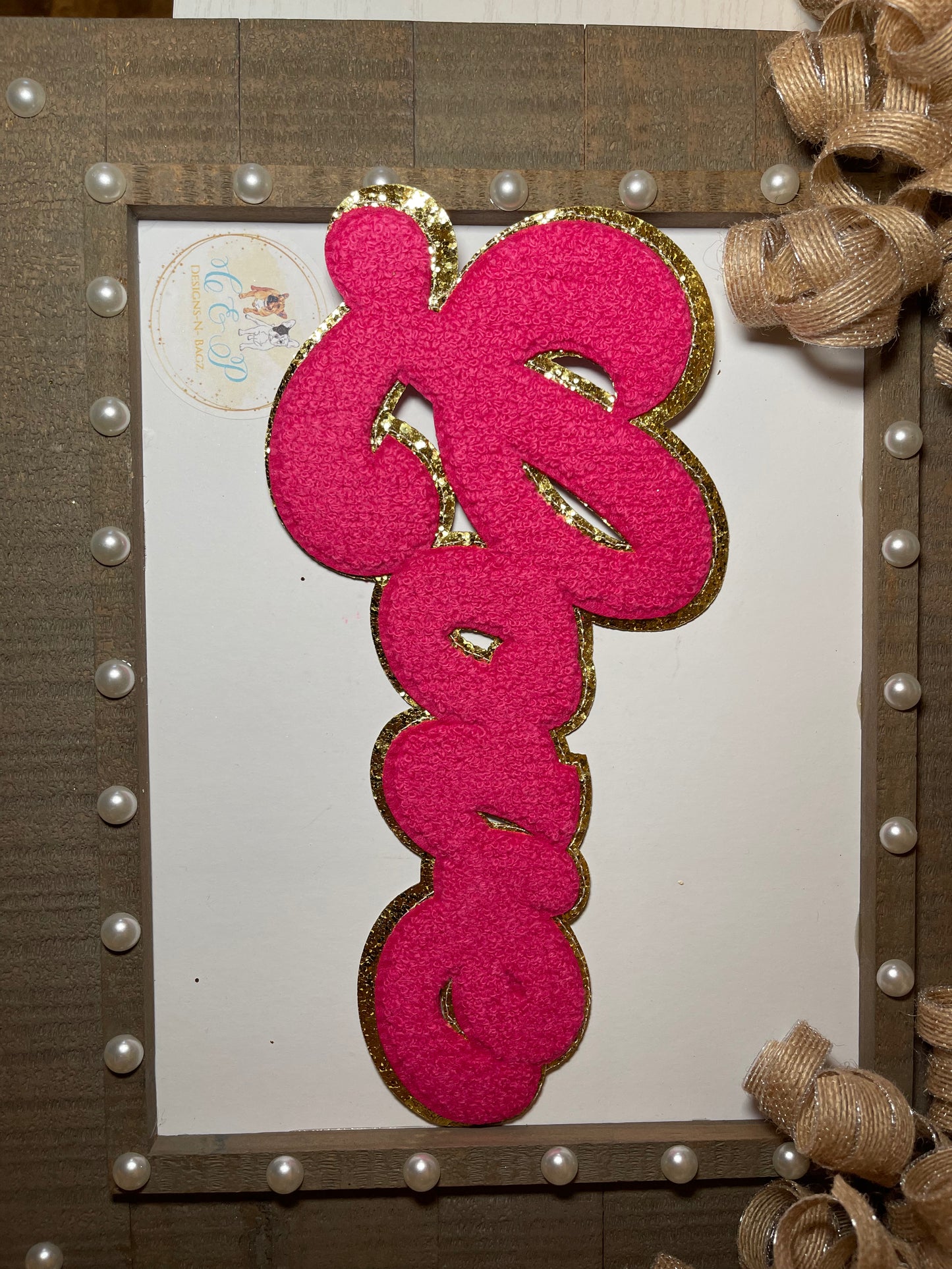 Chenille Patches