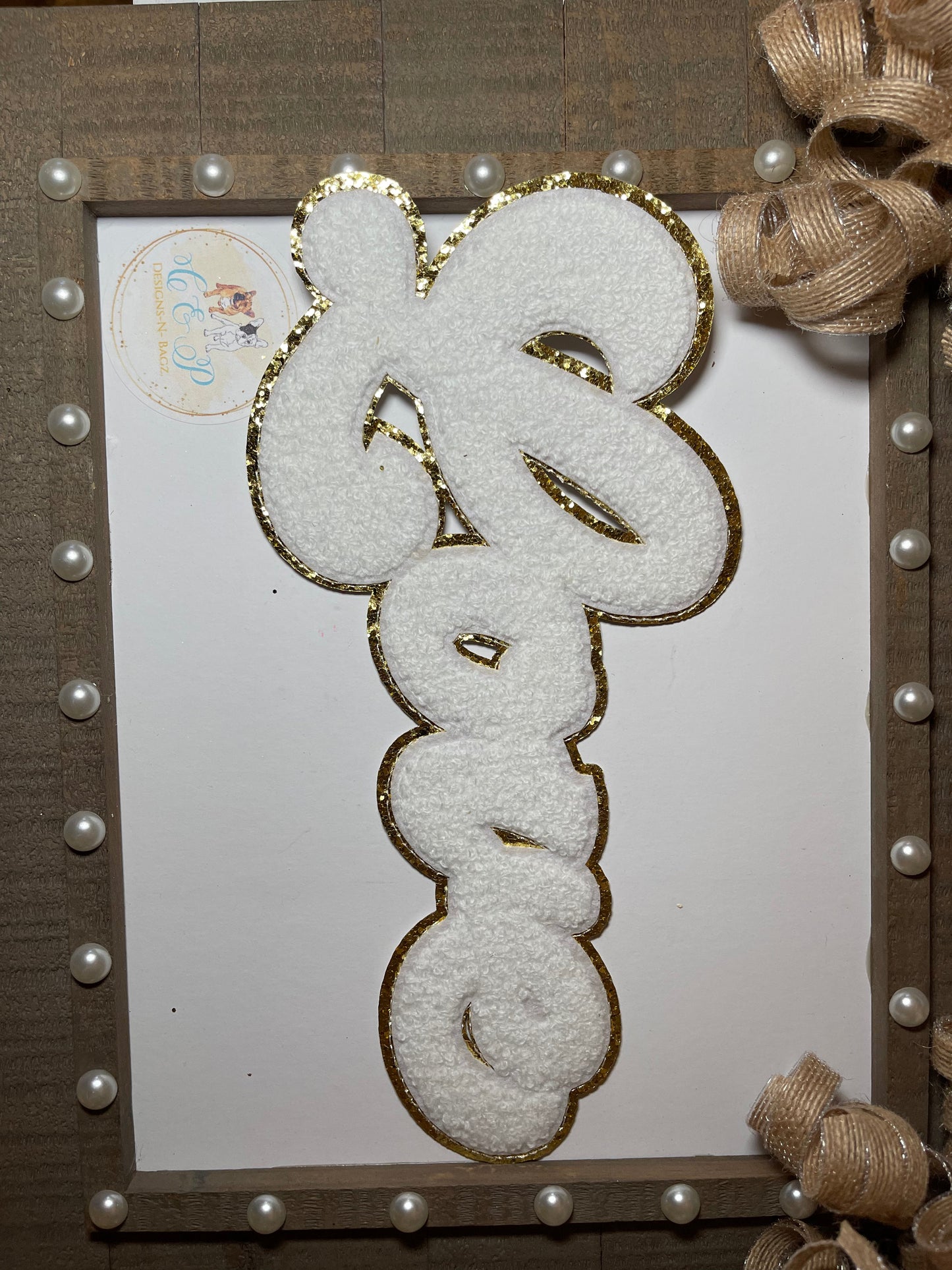 Chenille pre order Patches