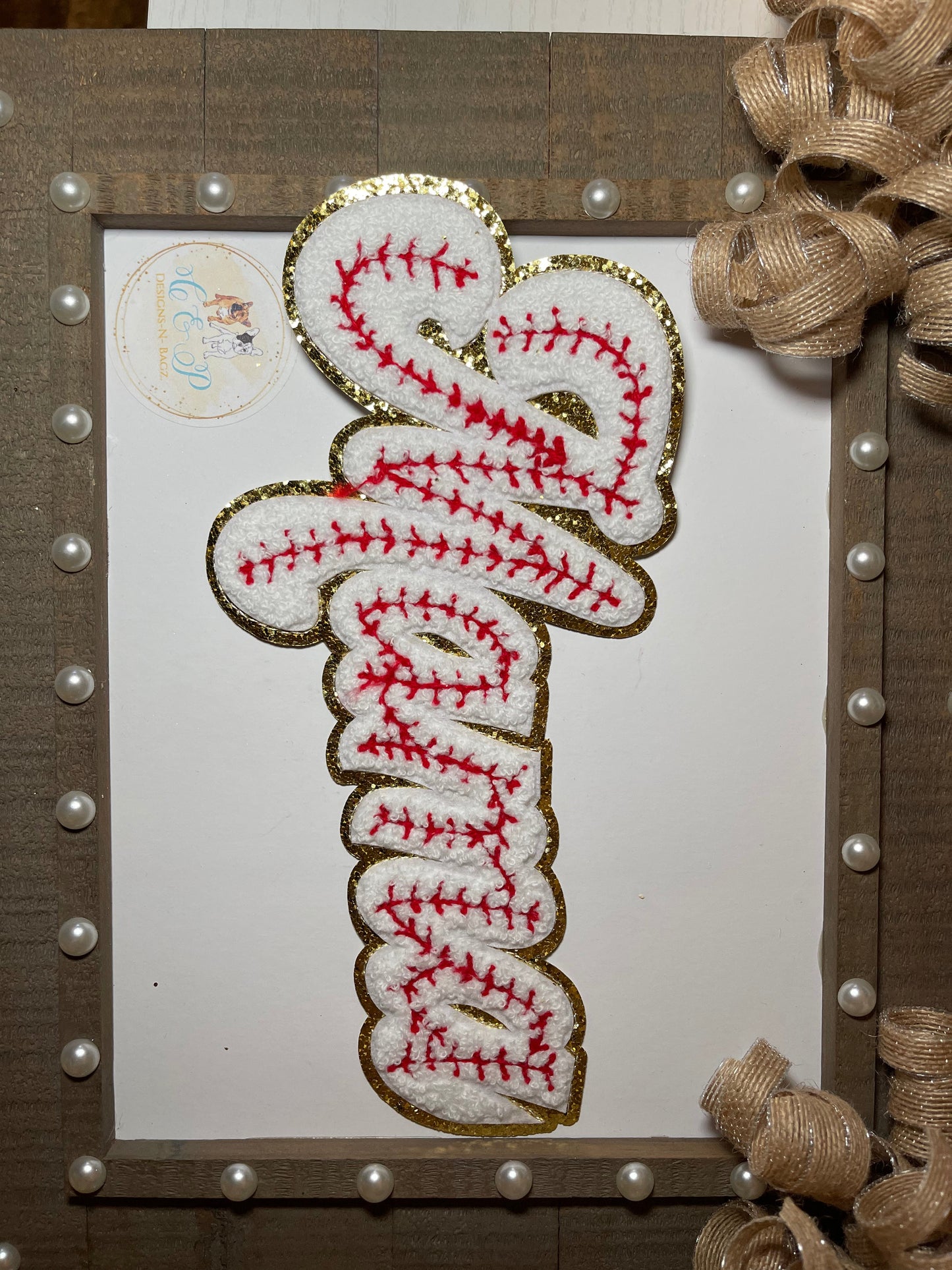 Chenille pre order Patches