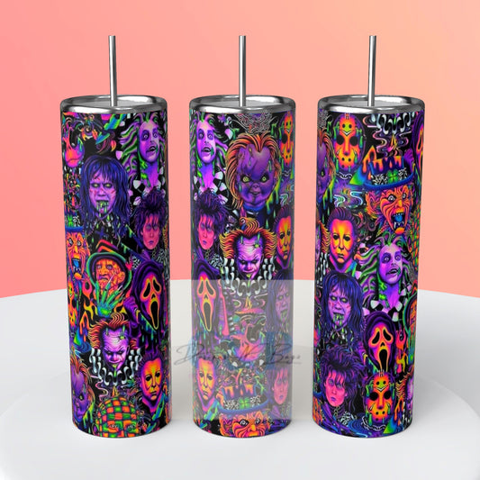 Lisa F Halloween inspired tumbler
