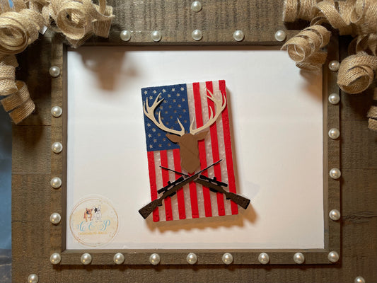 Hunting flag car Freshies