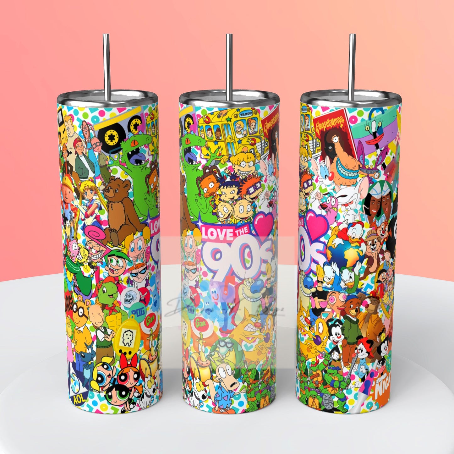 I love the 90s tumbler