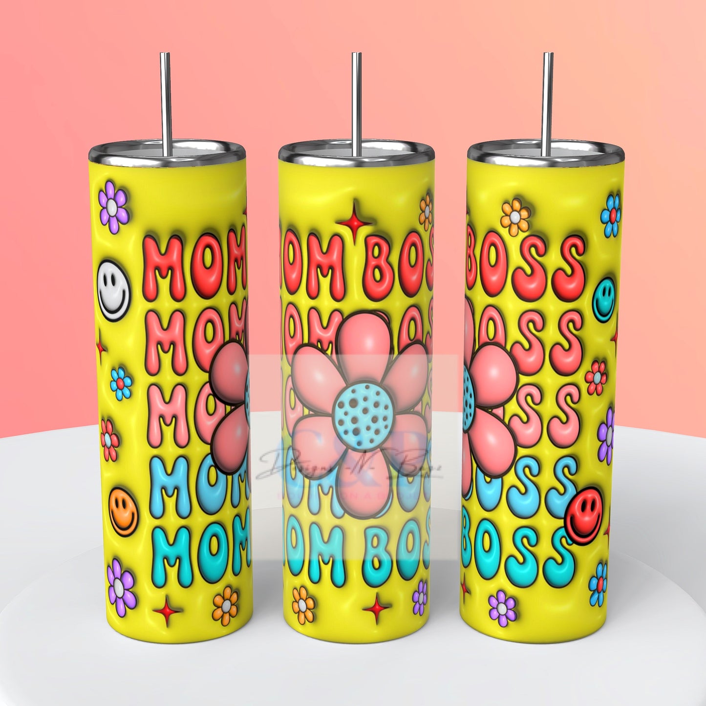 Mom boss tumbler