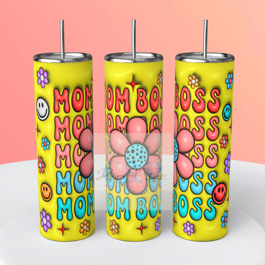 Mom boss tumbler