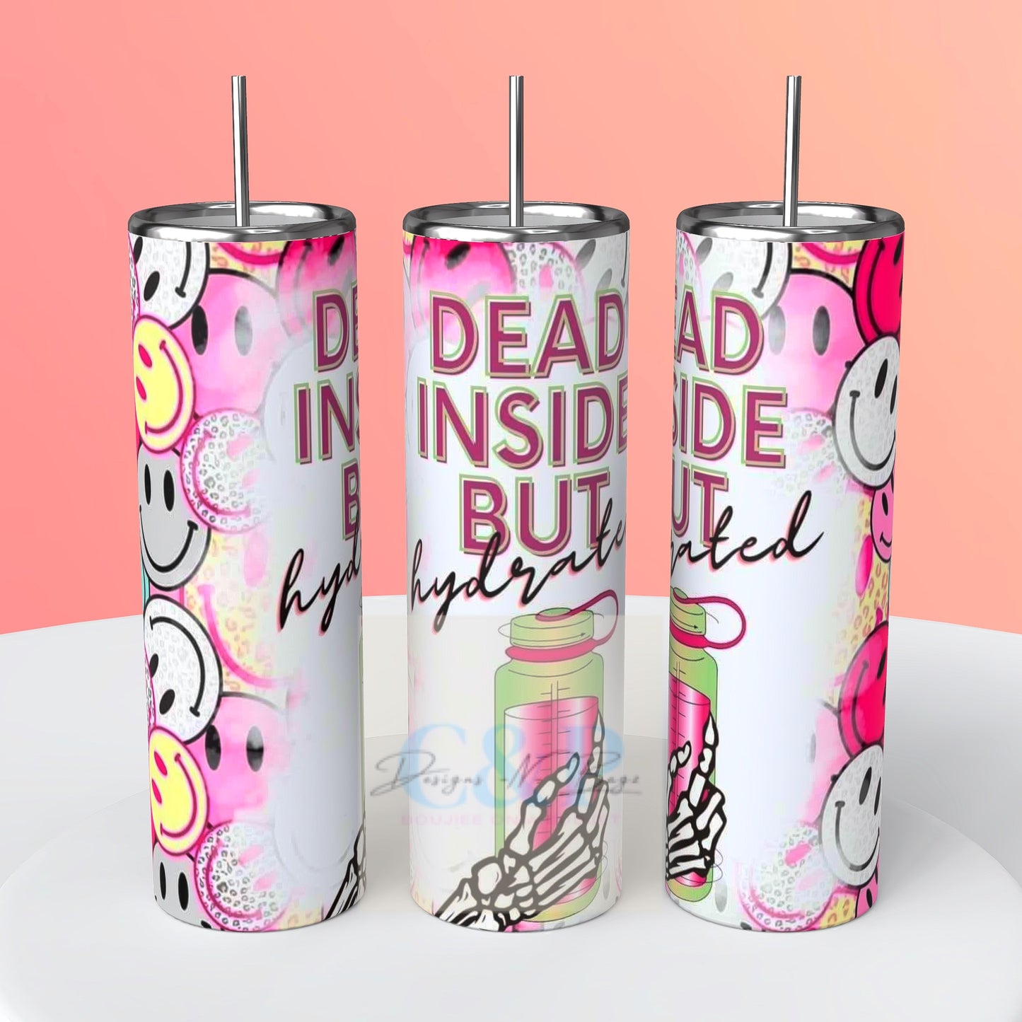 Dead inside tumbler