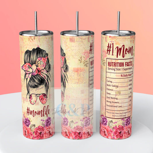 Mom Life tumbler