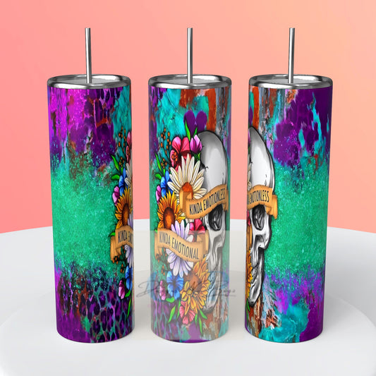 Skull tumbler