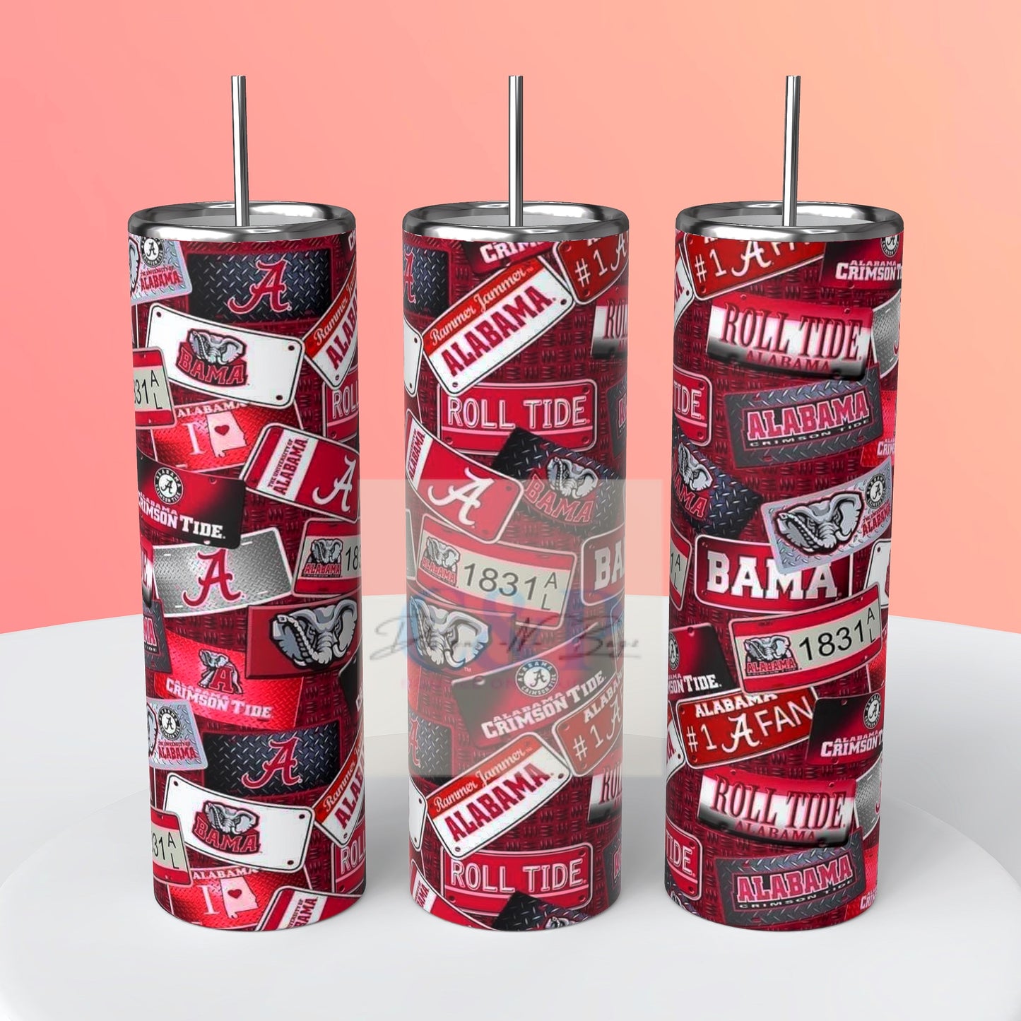 Roll tide tumbler