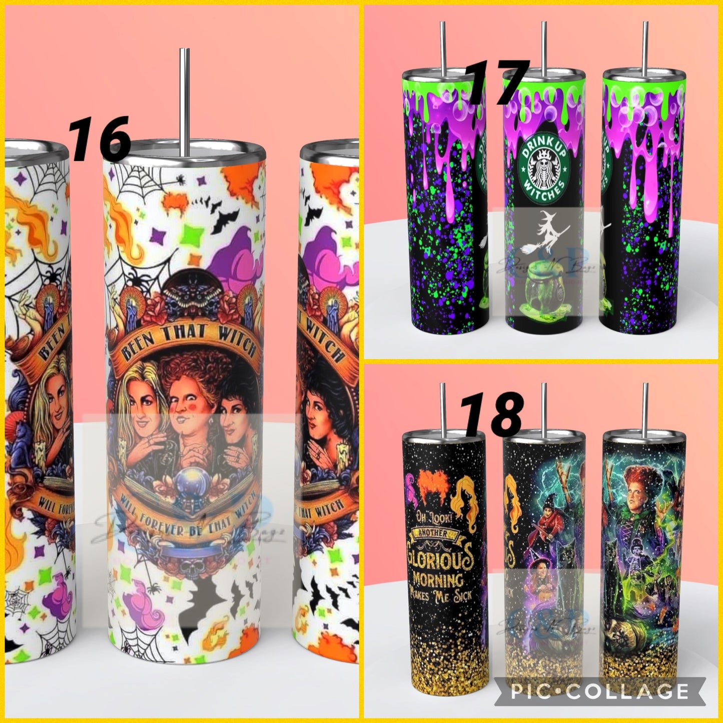Halloween tumbler