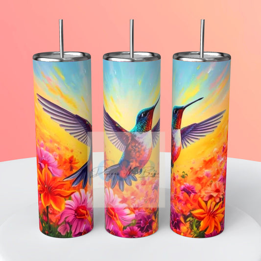 Humming bird tumbler