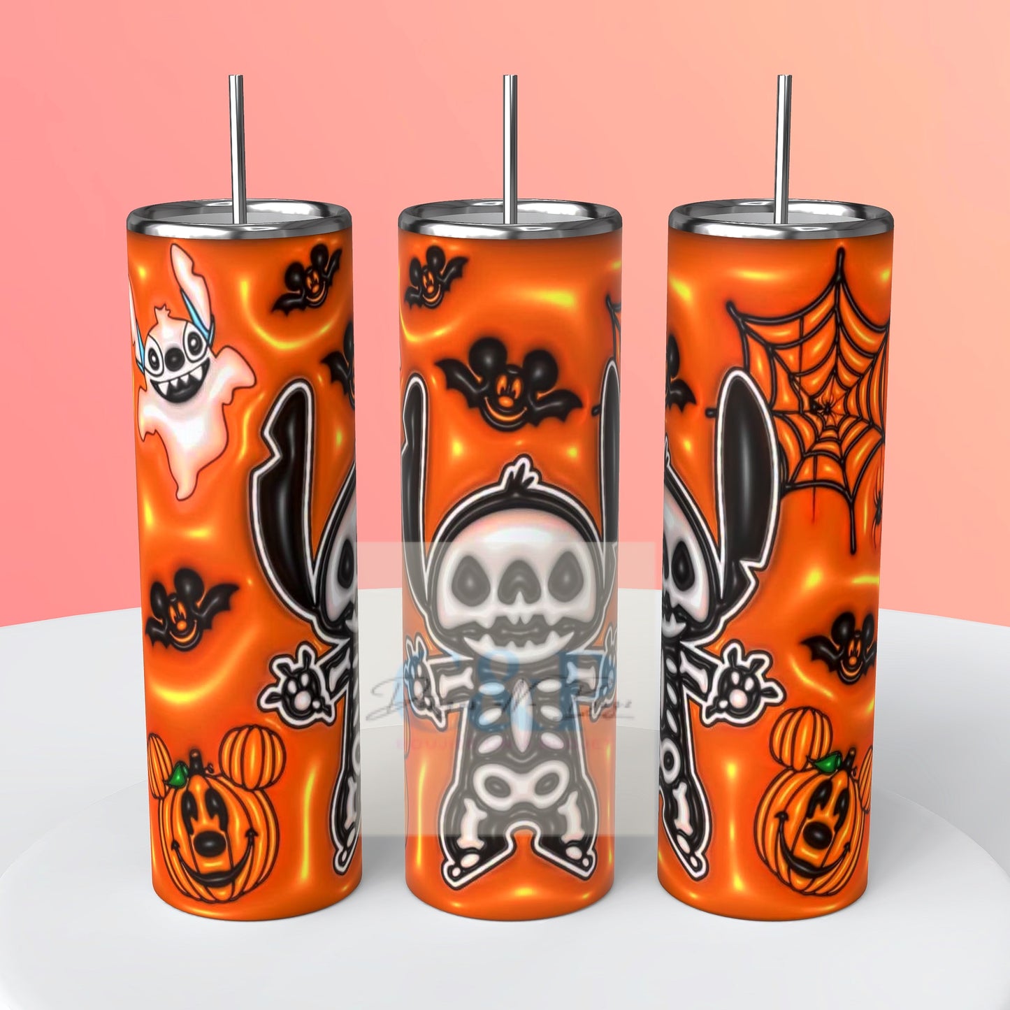 Puff stitch tumbler