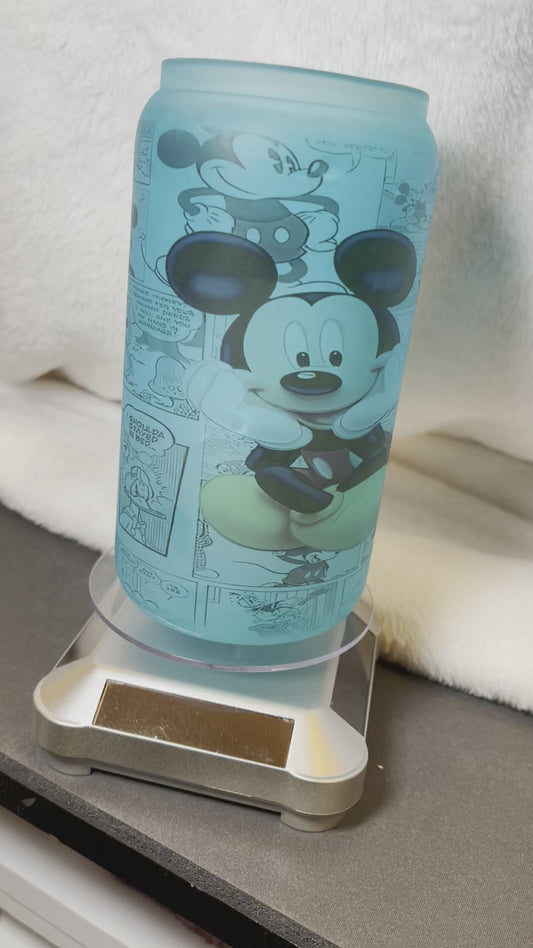 MM comic glass Libby cup