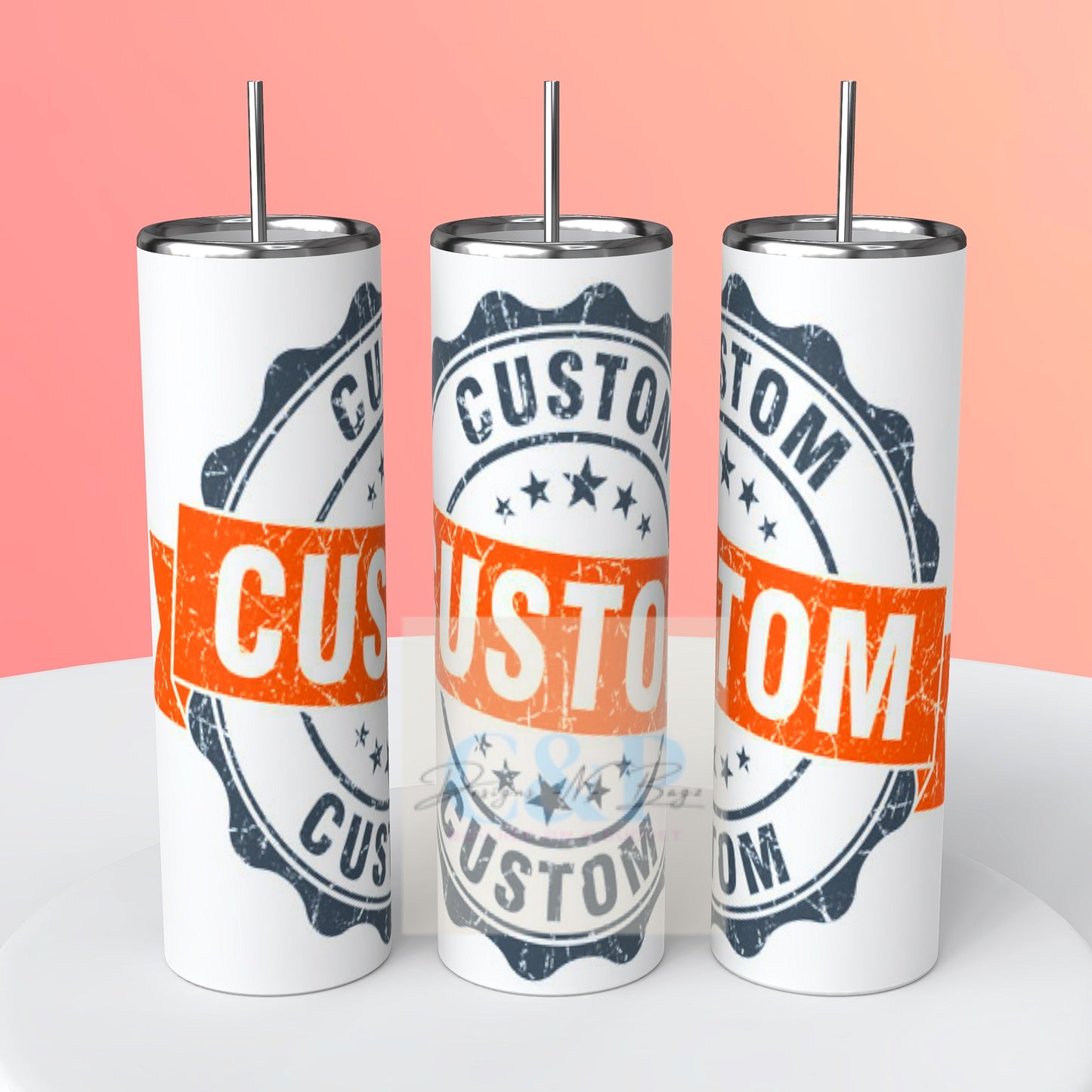 Custom tumbler