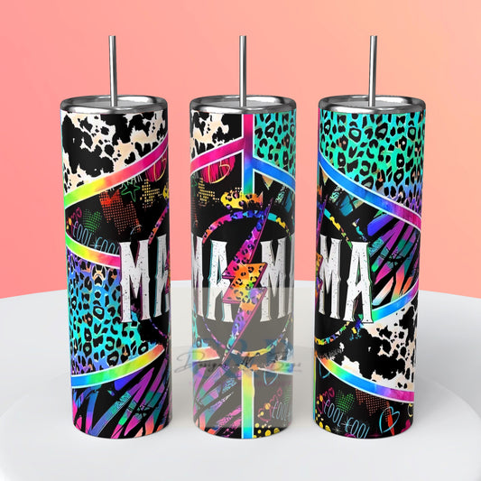Mama colorful tumbler