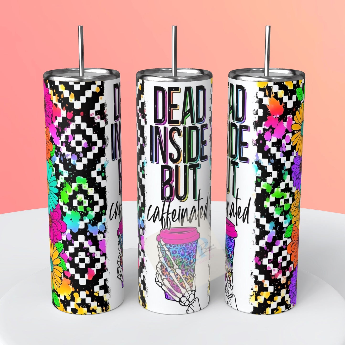 Dead inside tumbler