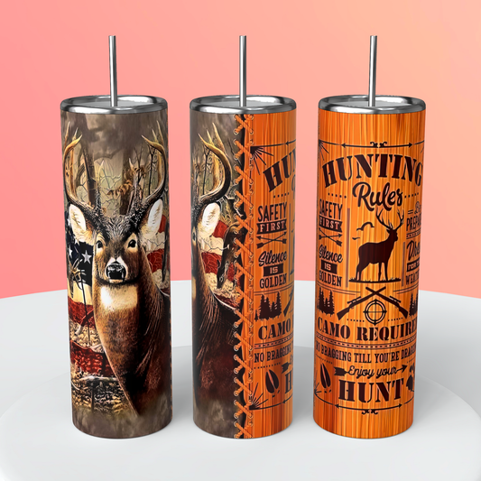 Hunting Rules tumbler