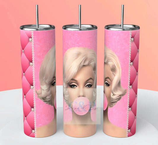 Marilyn pink tumbler
