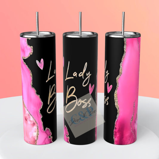 Lady boss tumbler